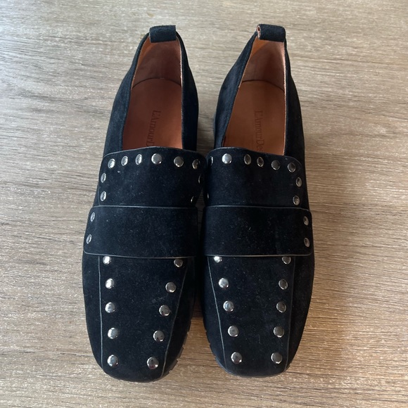 L'Amour Shoes - L’Amour Des Pieds black suede shoes